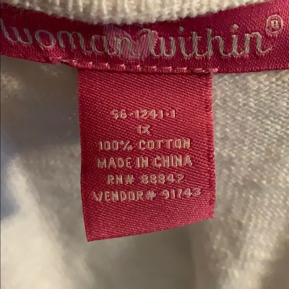 Women’s White Cardigan - Picture 5 of 5